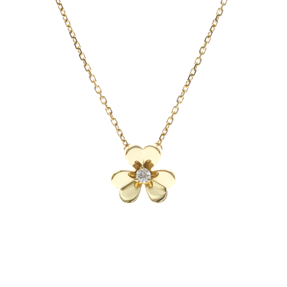 VAN CLEEF & ARPELS 18k Gold Diamond Necklace